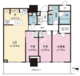 パークタワー西新宿 2602 間取り図
