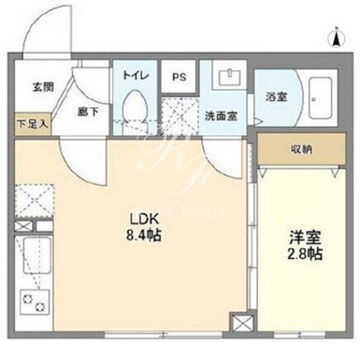 ウェルスクエア祖師ヶ谷大蔵 305 間取り図
