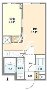 ウェルスクエア祖師ヶ谷大蔵 202 間取り図