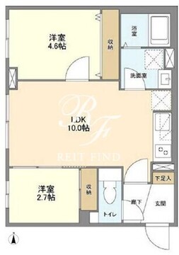 ウェルスクエア祖師ヶ谷大蔵 101 間取り図