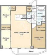 アジールコート練馬中村橋 119 間取り図