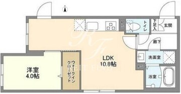ウェルスクエア高円寺 304 間取り図