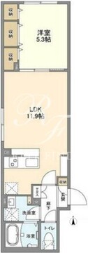 ウェルスクエア高円寺 201 間取り図