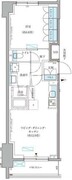 パークアクシス文京本郷 410 間取り図