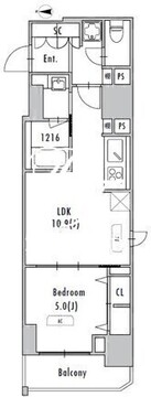 グランパセオ浅草入谷 1103 間取り図
