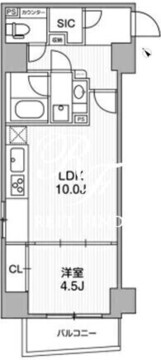 ルネサンスコート京成曳舟 602 間取り図