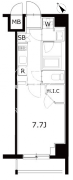 KDXレジデンス豊洲 311 間取り図