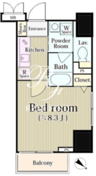 ユーストリア駒沢 901 間取り図