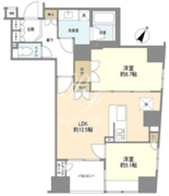トーキョー・オーディアム日本橋浜町 1302 間取り図