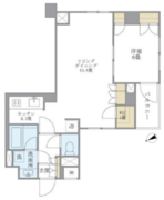 ブリリアイスト北沢 402 間取り図