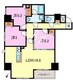 ハウオリ駒込 701 間取り図