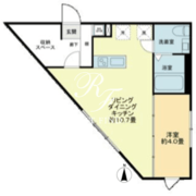 プレアス方南町 403 間取り図