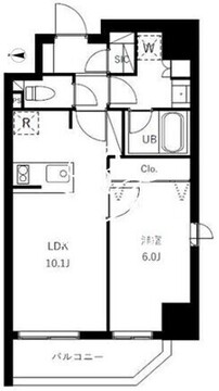 グランジット蔵前 603 間取り図