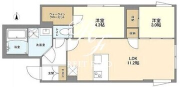 ウェルスクエア方南町2 303 間取り図