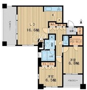 アーデン駒沢パークフロント 202 間取り図