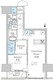 パークアクシス品川天王洲アイル 1206 間取り図