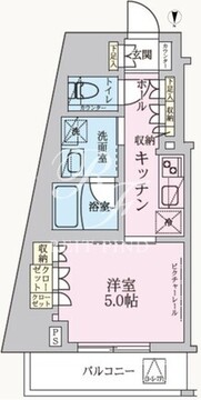 アークマーク方南町sta. 203 間取り図