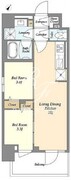 グランカーサ町屋2 1004 間取り図