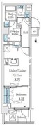 リビオメゾン東北沢 301 間取り図 ?>