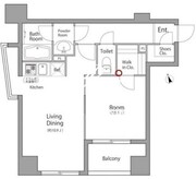 レジディア池袋ウエスト 206 間取り図