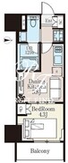 ザ・ライオンズフォーシア町屋 402 間取り図