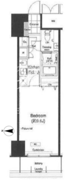 グランハイツ高田馬場 1121 間取り図