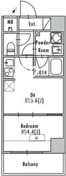 グランパセオ押上2 704 間取り図