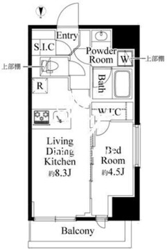 CLK南千住 1202 間取り図