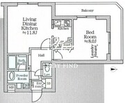 アイルグランデ品川 401 間取り図