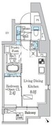 CREATIF品川戸越 702 間取り図