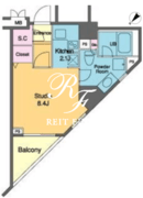 カスタリア池袋 607 間取り図