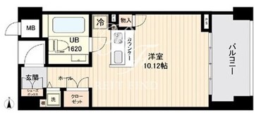 エスティメゾン白金台 505 間取り図