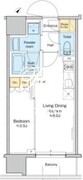 プラウドフラット大井町 902 間取り図