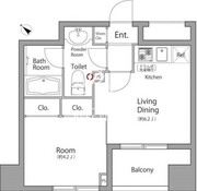 レジディア池袋ウエスト 405 間取り図