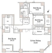 ラサンテ一番町 1401 間取り図