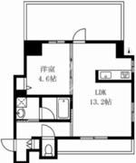 ルネスクラカタ 402 間取り図 ?>