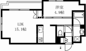 ルネスクラカタ 202 間取り図