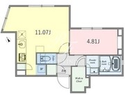 アスティーレ用賀2 403 間取り図