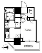 ドゥーエ三田 301 間取り図