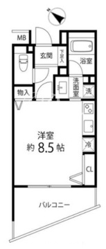 グレイスコート志村三丁目 510 間取り図