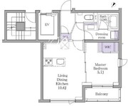 イプセ白金 101 間取り図