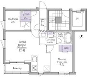 イプセ白金 304 間取り図