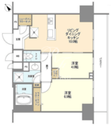 BLESS蔵前 1411 間取り図