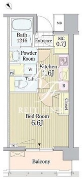 プライムアーバン東中野コート 702 間取り図