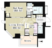 パークリュクス本郷 201 間取り図