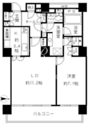 リバーポイントタワー 2004 間取り図