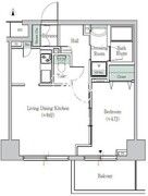ワンルーフフラット戸越 303 間取り図