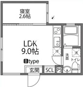 ラヴィージェ赤羽 202 間取り図