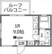 ラヴィージェ赤羽 502 間取り図