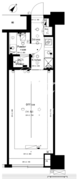 The SOHO 1131 間取り図